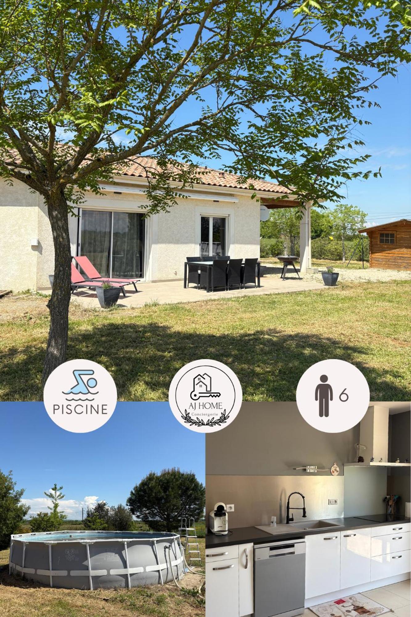 "La Bressolaise" Ideal Familles, Piscine, Calme Bressols Exterior foto